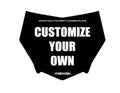 Customizable motocuts decal for motocuts plate